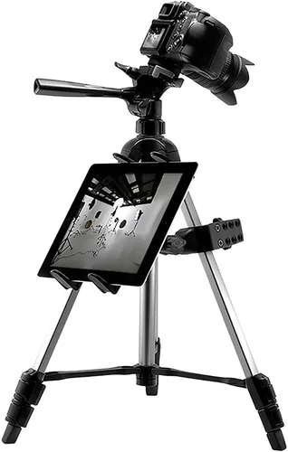 Miniatura 7 de ARKON Mounts TABRM086 - Soporte de tableta de alta resistencia con agarre delgado, ajuste universal para tableta, abrazadera en C maciza, ángulo