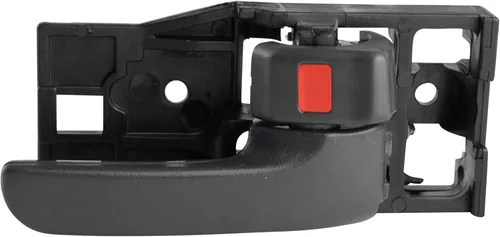 Miniatura 60 de TRQ Manija Interior de Puerta del Lado del Pasajero Negra Compatible con Ford Bronco 1987-1996 F-150 1987-1997 F-250 1997 F-250 HD F-350