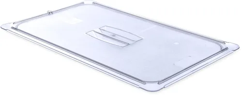 Carlisle FoodService Products Storplus - Tapa de plástico de tamaño completo para catering, bufés y restaurantes, policarbonato, 20.75 x 12.88