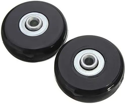 Miniatura 6 de F-BER Kit de reemplazo de ruedas de equipaje para maleta, ruedas OD40-2.520 in, ABEC 608zz, juego de 2