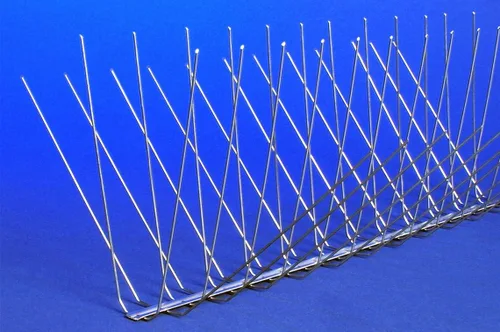 Miniatura 7 de Nixalite Picos de acero inoxidable para pájaros con punta E (8 pies (4-2 pies tiras))
