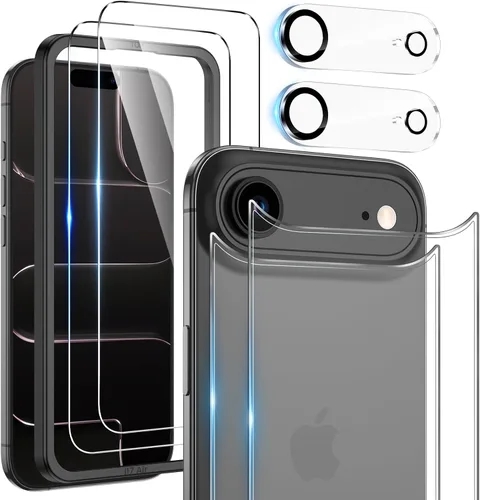 Miniatura 15 de Maxdara Protector de pantalla para iPhone 17 Pro Max (6.9 pulgadas), protector de pantalla trasera para iPhone 17 Pro Max y protector de pantalla