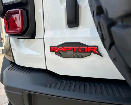 Miniatura 13 de Insertos de emblema Raptor - Compatible con Ford Bronco Raptor 2022-2026