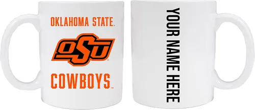 Miniatura 7 de Collegiate - Taza de cerámica personalizada de 8 onzas con tu nombre en la parte posterior (negro) Producto oficial universitario