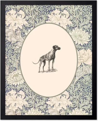 Miniatura 77 de Poster Master Póster Vintage de Cocker Spaniel Inglés - Impronta Retro de Perro - Arte Floral - Arte de Cachorros - Arte para Amantes de Animales
