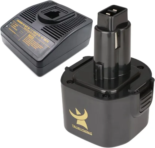 Miniatura 12 de 2 paquetes de 1.5Ah compatibles con batería Dewalt 9.6V NiCad repuesto negro y Decker (etiqueta de capacidad real) DW9062 DW9061 PS120 CD231 DE9036