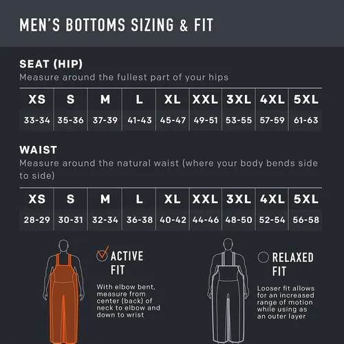 Miniatura 6 de Grundens Mens Neptune Commercial Fishing Bib Pants Waterproof, Adjustable