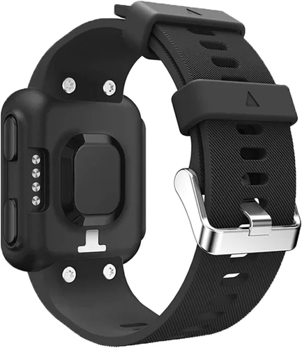 Miniatura 2 de GVFM banda compatible con Garmin Forerunner 35, silicona suave correa de repuesto para reloj inteligente Garmin Forerunner 35, se ajusta a muñeca