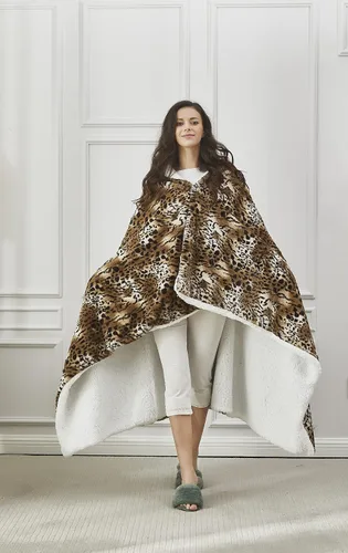 Miniatura 2 de Regal Comfort Manta Sherpa de piel sintética, cálida y suave, de gran tamaño, decoración de sofá y silla, para todas las estaciones, 50 x 70