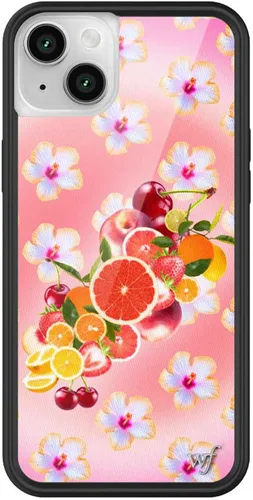 Miniatura 35 de Fundas Wildflower - Compatibles con Apple iPhone 14 Plus Parachoques protector negro, certificado de prueba de caída de 4 pies, propiedad