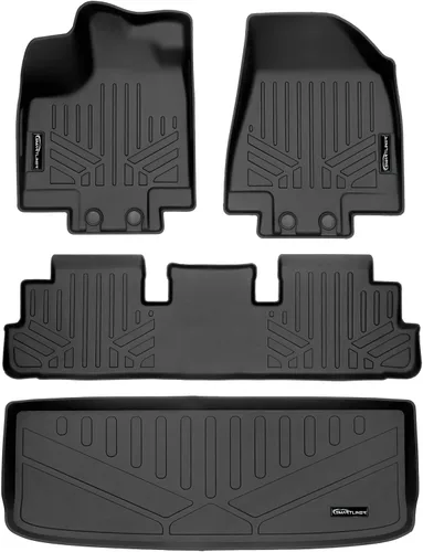Miniatura 12 de SMARTLINER Juego de alfombrillas de primera fila de ajuste personalizado compatibles con Infiniti QX60 2022-2025