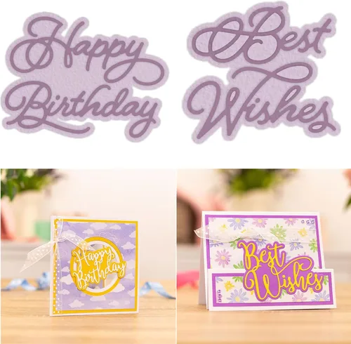 Miniatura 13 de 2 troqueles de corte de metal para tarjetas alfabetos, letras de metal para álbumes de recortes, manualidades, plantillas de grabado en relieve