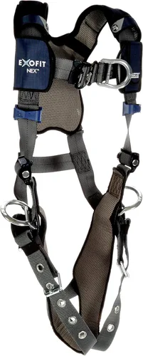 Miniatura 3 de 3M DBI-SALA ExoFit NEX Plus Comfort Chaleco de posicionamiento/escalada arnés 1140147, grande, gris, 1 EA