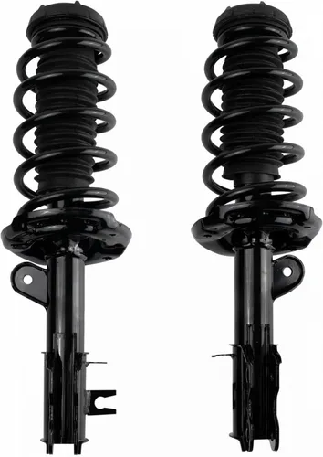 Miniatura 161 de TRQ Conjunto de Amortiguador y Resorte Delantero Cargado con Resorte Helicoidal Pre-ensamblado Compatible con Jeep Cherokee Limited AWD 14-22 Sin