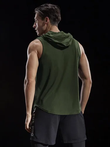 Miniatura 2 de NELEUS Dry Fit - Camiseta deportiva sin mangas para correr con capucha