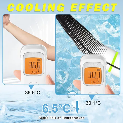Miniatura 4 de beister Mangas de compresión de enfriamiento con protección solar UV para hombres y mujeres ciclismo