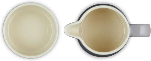 Miniatura 4 de Le Creuset Stoneware Signature - Juego de crema y azúcar, Oyster Ostra