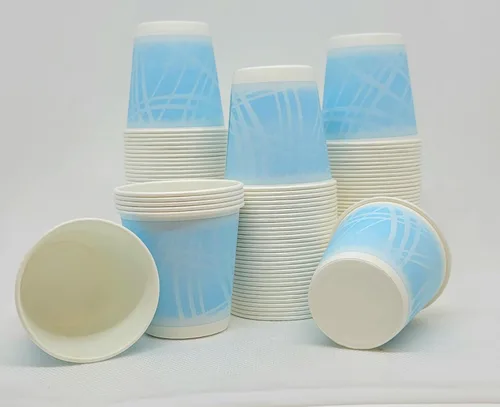 Miniatura 2 de Vasos de papel de 3 onzas, vasos para enjuague bucal, vasos desechables de baño, vasos fríos de papel para fiestas, picnic, arte y manualidades