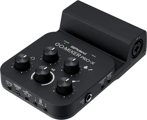 Miniatura 2 de Roland GO:MIXER PRO-X Mezclador de audio para teléfonos inteligentes Conecta y mezcla hasta 7 fuentes de audio Añade audio de calidad de estudio