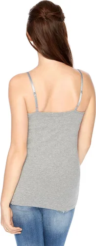 Miniatura 2 de Maternidad Maternity - Camiseta de lactancia sin mangas, clic de apertura, para mujer