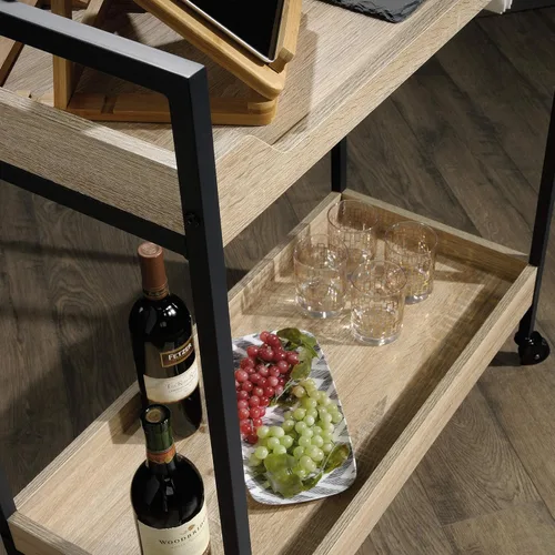 Miniatura 7 de Sauder North Avenue carrito para servir, Madera