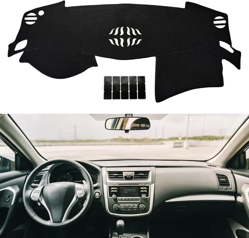 Miniatura 7 de MODIGT Alfombrilla para cubierta de salpicadero Compatible con Nissan Altima 2007 2008 2009 2010 2011 2012 Nissan Altima Sedán Coupé Protector