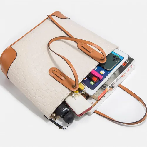 Miniatura 3 de Bolso de mano de moda para mujer, bolso de hombro, asa superior, juego de 4 piezas