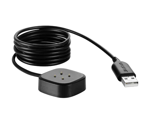 Miniatura 2 de Magnetismo fuerte compatible con cargador Fitbit Versa 3/4/Sense 1 2, cable de soporte de base de carga de repuesto para reloj inteligente