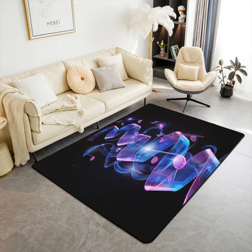 Miniatura 10 de Alfombra de yoga de 4 x 5 con mandala bohemia para sala de estar, dormitorio, espiritual zen, súper acogedora, alfombra decorativa para mujeres