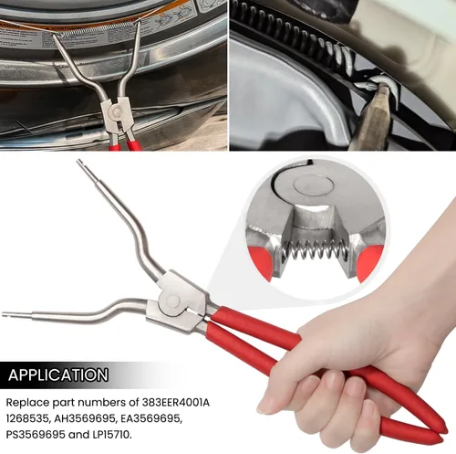Miniatura 2 de 383EER4001A Herramienta de expansión de resorte de bañera interior/exterior 383EER4004A para LG, Samsung, Kenmore, lavadoras de hidromasaje