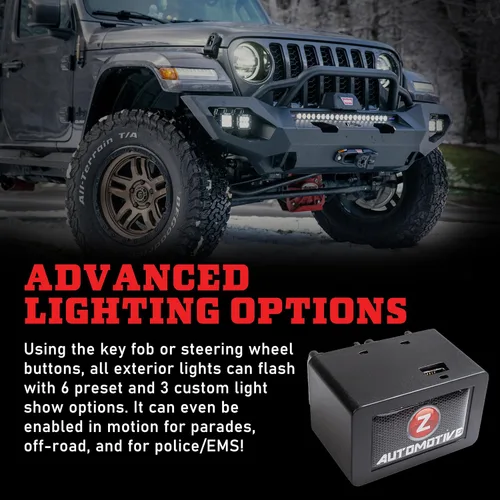 Miniatura 6 de Z Automotive Programador Tazer JL JT Lite Compatible con Jeep Wrangler JL 2020-2024 y Gladiator JT 2018-2024 Cambia el tamaño del neumático