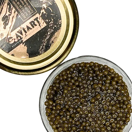 Miniatura 4 de Ossetra Caviar, Caviart Supreme Sturgeon Huevas 2 oz 2.05 oz