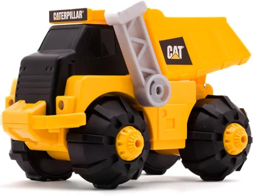 Miniatura 2 de Cat Juguetes de construcción, camión volquete imparable, luces y sonidos realistas, tecnología de accionamiento de movimiento, funciones de trabajo