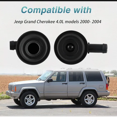 Miniatura 4 de FUSCH PCV CCV - Juego de codos y arandelas de válvula de ventilación compatible con Jeep Grand Cherokee 4.0L 2000 2001 2002 2003 2004, Reemplaza #