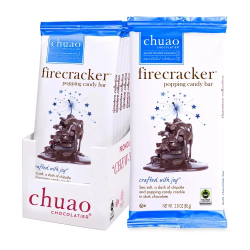 Miniatura 11 de Chuao Chocolatier Oh My S'mores Barras de chocolate con leche, chocolate gourmet artesano europeo sin conservantes, para cestas de regalo, Navidad