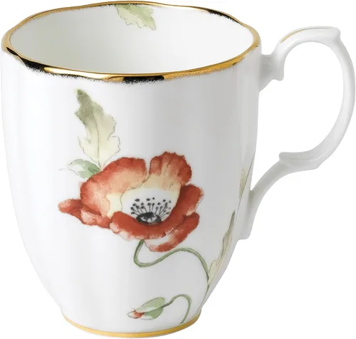 Miniatura 9 de Royal Albert 100 años 1990 - Juego de 3 piezas (taza de té, platillo y plato de 8")