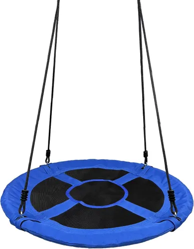Miniatura 6 de Columpio de árbol, platillo volador de 40 pulgadas para niños, 900D Oxford impermeable, capacidad de peso de 900 libras, con correas ajustables