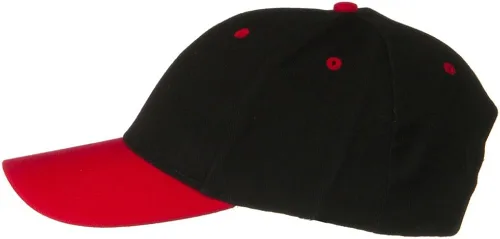 Miniatura 5 de 2 tonos cepillado Bull Denim Mid Profile Cap