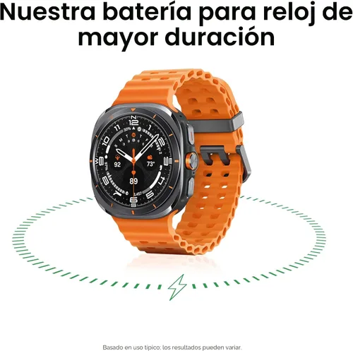 Miniatura 6 de SAMSUNG Galaxy Watch Ultra 47mm LTE AI Smartwatch con puntuación de energía, consejos de bienestar, seguimiento de frecuencia cardíaca, monitor