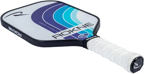 Miniatura 4 de ROKNE Curve Classic Pickleball Paddle Paletas de pickleball de fibra de vidrio aprobadas por USAPA Ingeniería de precisión y comodidad Textura