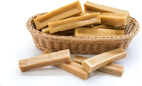 Miniatura 20 de Queso auténtico del Himalaya de yak para perros - Pequeño (Paquete de 10) - Procedencia de las estribaciones prístinas del Himalaya, sin cuero