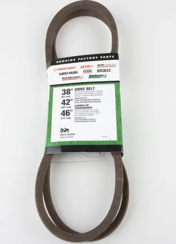 Miniatura 2 de MTD Genuine Parts Correas de transmisión 490-501-M006 de 38", 42" y 46
