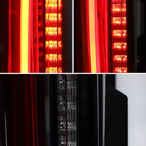 Miniatura 9 de YUANZHENG Conjunto de luces traseras LED completas para [Cadillac Escalade 3ª generación SUV 2007 2008 2009 2010 2011 2012 2013 2014] Lámpara Humo