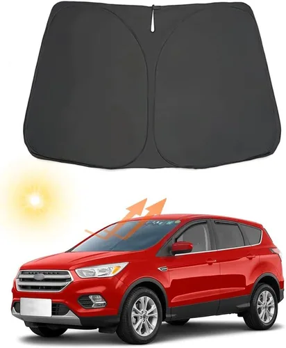Miniatura 15 de Parasol plegable para parabrisas delantero de automóvil, ajuste personalizado para Ford F-150 F150 2015-2020 Lariat, King Ranch, Platino, XL XLT