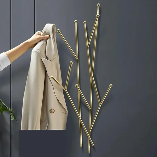 Miniatura 4 de Ganchos de pared para colgar abrigos, ganchos decorativos para el hogar, ganchos modernos (color estilo 2)