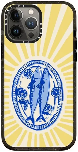 Miniatura 25 de Funda Impact de CASETiFY para iPhone 13 Pro Max con Magsafe - Estuche Claro Cuento de Invierno - Claro Negro Estuche transparente Winter Tale