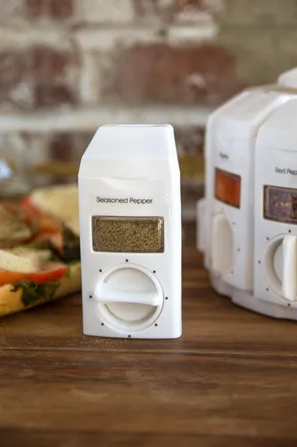 Miniatura 62 de KitchenArt 57010 Select-A-Spice Carrusel de medición automática serie profesional, satinado