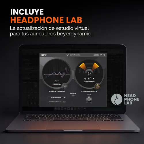 Miniatura 6 de DT-770-PRO-80 cerrado dinámico para aplicaciones de control y monitoreo de auricular Beyerdynamic, 80 Ohmios, Gris Negro con gris