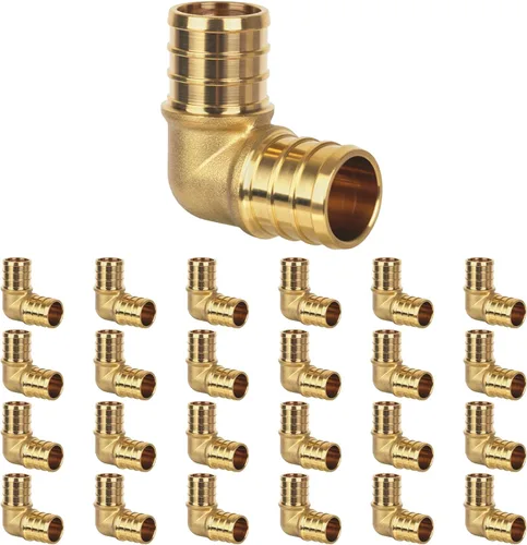Miniatura 10 de Acoplamiento Pex de 1/2", Accesorios Pex, Accesorios de Engaste de Latón de Alta Resistencia para Tubos PEX con Construcción Resistente a Fugas