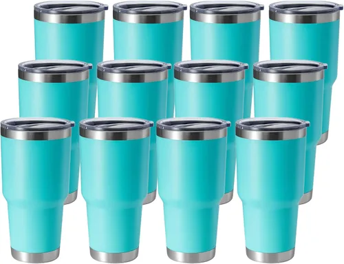 Miniatura 38 de Hasle Outfitters - Vaso de acero inoxidable de 30 onzas, taza de viaje con aislamiento al vacío de doble pared, taza de café aislada duradera, juego